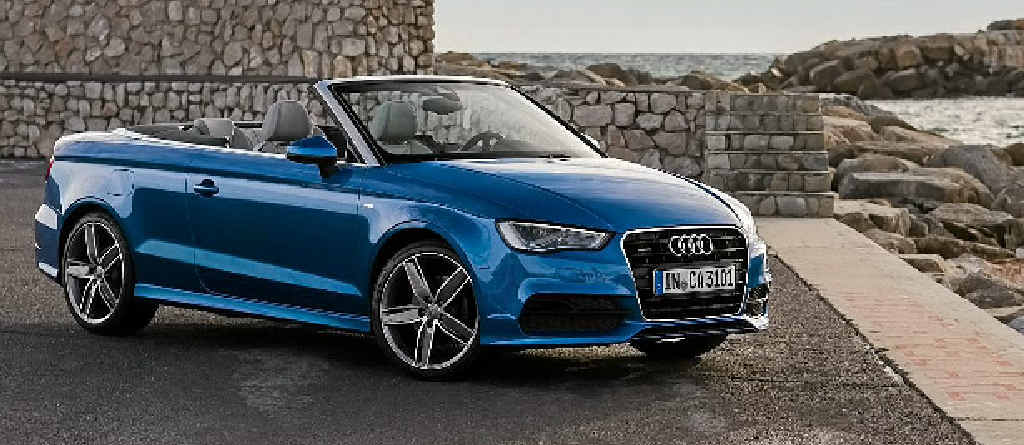 The Audi A3 Cabriolet. The Audi A3 Cabriolet.